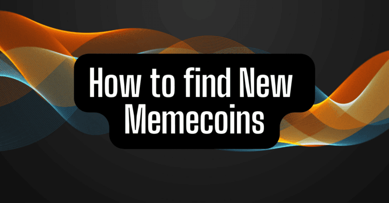 How to find new memecoin